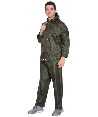 BTfash Men's Lightweight and Waterproof Hood Raincoat With pocket and bag | Solid | Comfortable | Modern