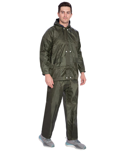BTfash Men's Lightweight and Waterproof Hood Raincoat With pocket and bag | Solid | Comfortable | Modern