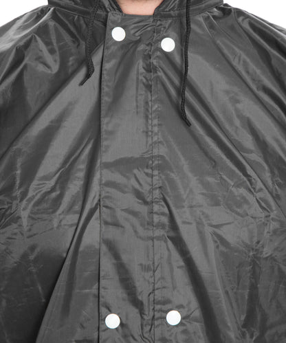 BTfash Men's Lightweight and Waterproof Hood Raincoat With pocket and bag | Solid | Comfortable | Modern