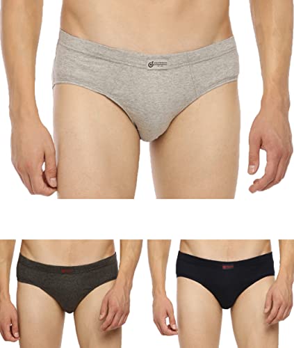 MacroMan M-Series Men's 100% Cotton Briefs (Pack of 3)