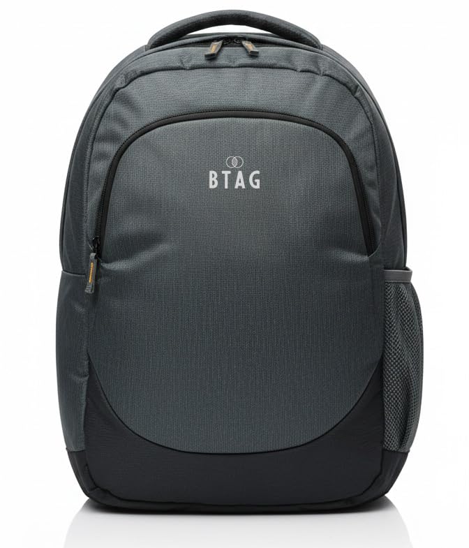 Btag 20Ltrs Casual Backpack for Unisex | 2 Main Compartments, Bottle Pocket, Front Pocket | Lightweight & Padded Shoulder Strap | Anti Theft feature business/Travel/Weekender/college