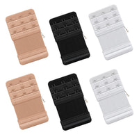 Bimla Traders Women's Bra Extenders, Pack of 6 | Soft Elastic Bra Extension Strap