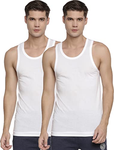 MacroMan M-Series Men's 100% Cotton Vest (Pack of 2)