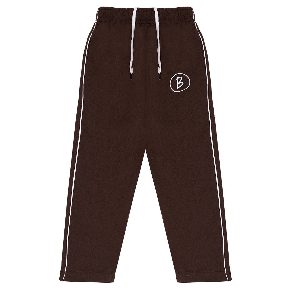 Bimla Traders Cotton Regular Fit Track Pants for Boys with Zip Pocket (Pack of 1)