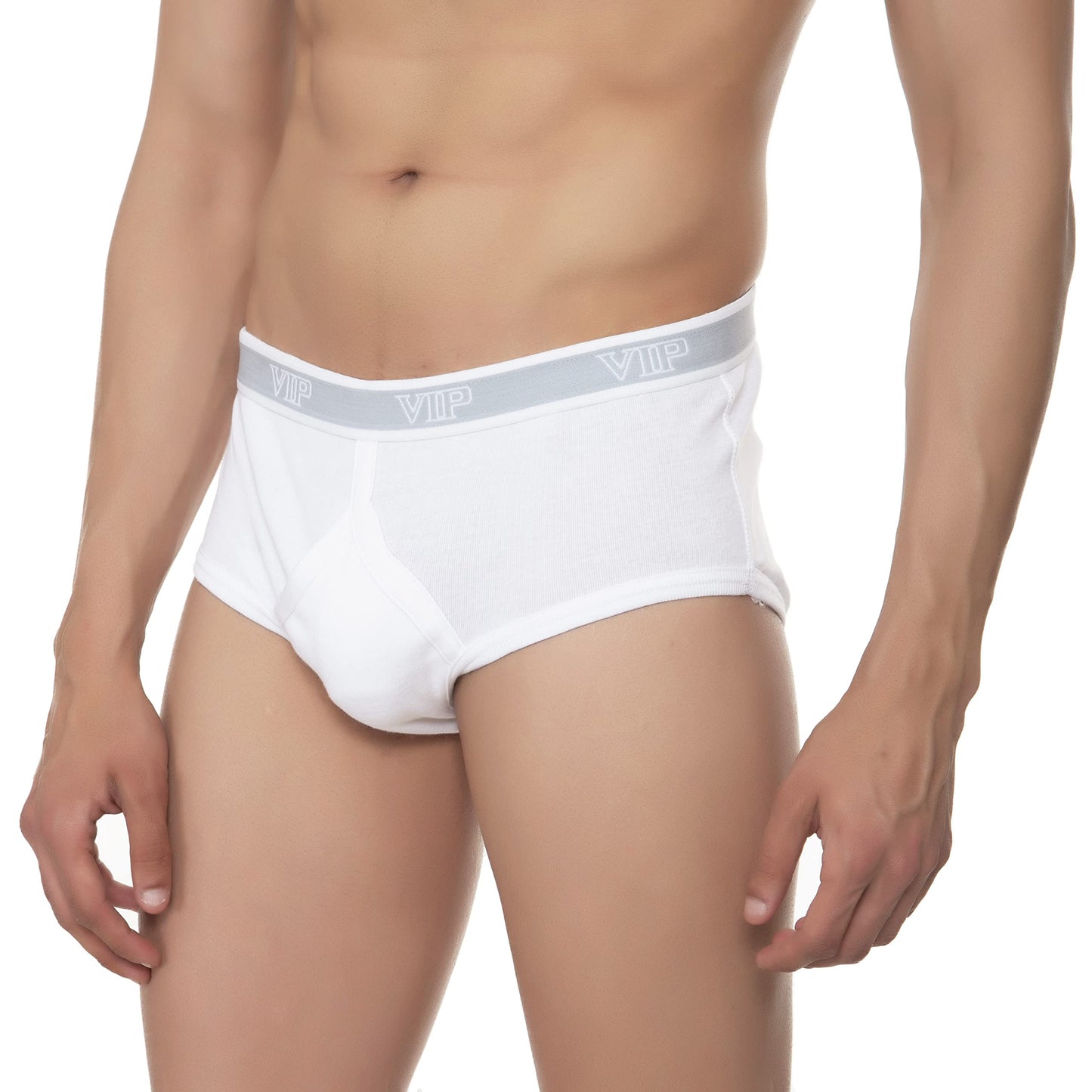 VIP Mens Cotton Brief Pack of 1 (SIGNOR_WHITE)