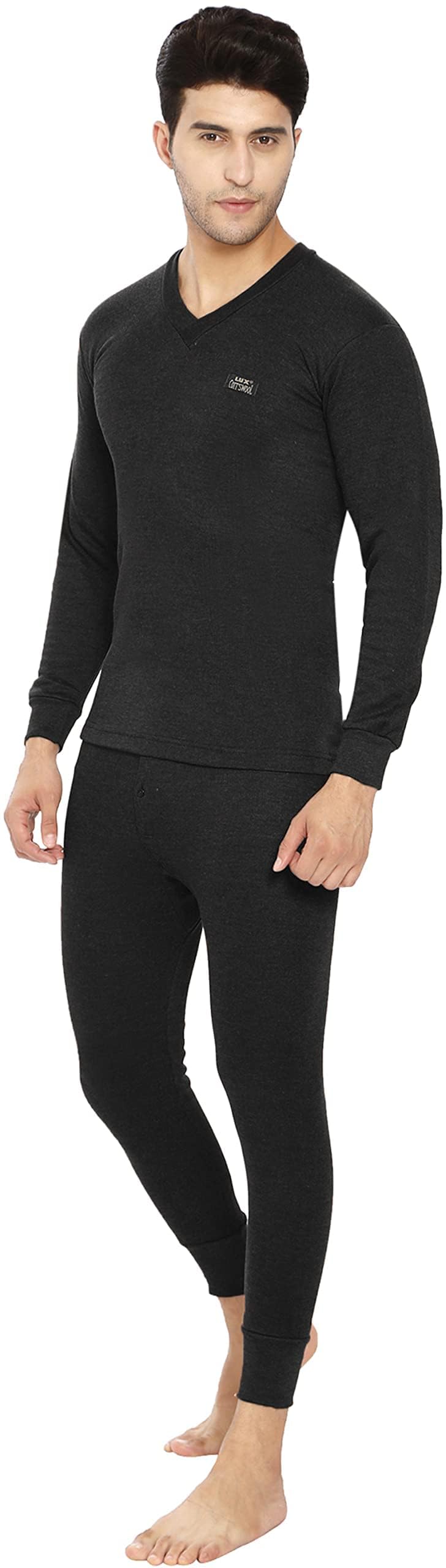 Lux Cottswool Men's Thermal Top and Lower Set