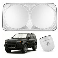 Btag Premium Spring Foldable Car Windshield Sun Shade | Reflective UV & Heat Insulation Sun Protector for Trucks, SUVs & Cars.