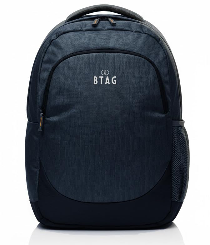 Btag 20Ltrs Casual Backpack for Unisex | 2 Main Compartments, Bottle Pocket, Front Pocket | Lightweight & Padded Shoulder Strap | Anti Theft feature business/Travel/Weekender/college