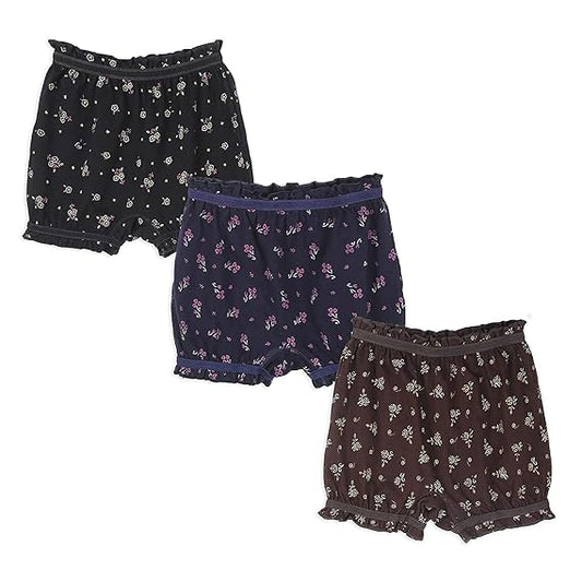 Dowin Boys and Girls 100% Cotton Bloomers(Pack of 3)