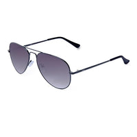 IDEE 100% UV protected sunglasses for Unisex | Size- Large | Shape- Aviator | Model- IDS2500C15SG (Shiny Black)