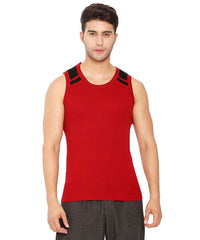 Lux Xylo Cotton Men's Round Neck Sleeveles Vest - Assorted (888)