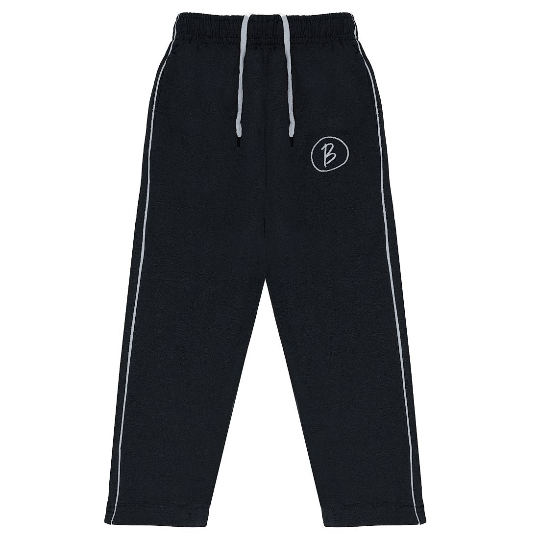 Bimla Traders Cotton Regular Fit Track Pants for Boys with Zip Pocket (Pack of 1)