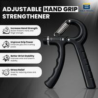 Bimla Traders Advanced Hand Grip Exerciser with Counter – Heavy-Duty 60 KG Forearm & Wrist Strength Trainer
