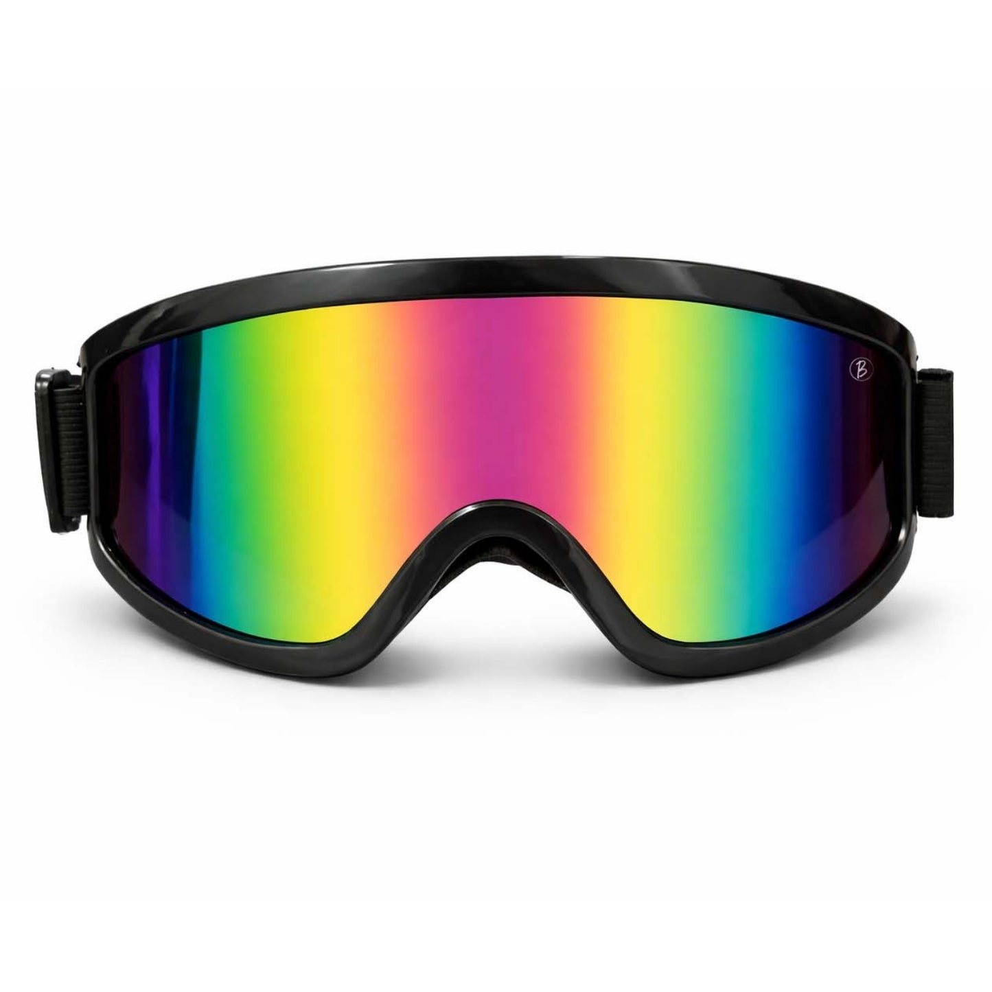Btag Premium Adult Motocross Dirt Bike Racing, Cycling Goggles – Transparent Lens, Adjustable Strap with Extra Back Padding for Comfort. Pack of 1
