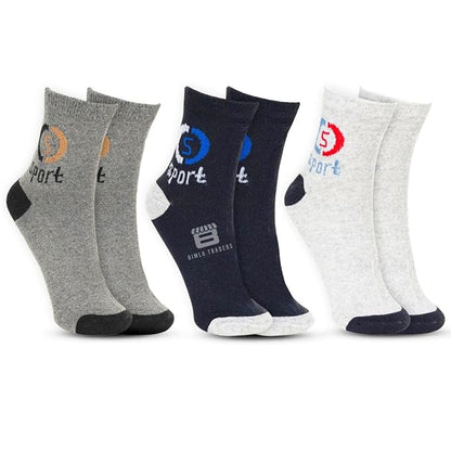 BTfash Solid Ankle Socks for Men & Women, Multicolor, Free Size