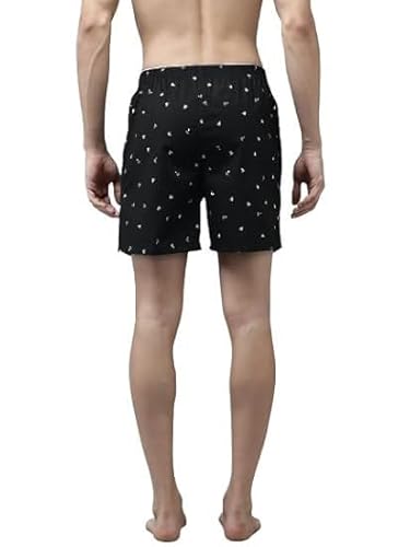 FCUK Mens Printed Pure Cotton Boxers