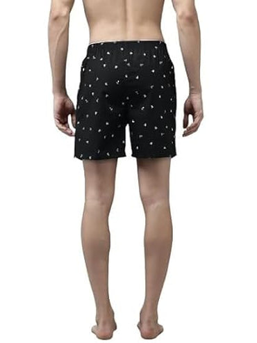 FCUK Mens Printed Pure Cotton Boxers