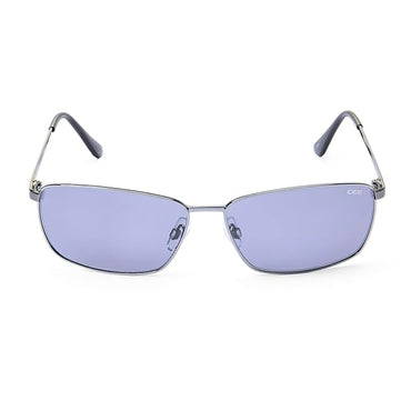 IDEE Eyewear 100% Uv Protected Rectangular Sunglasses For Men |Size Large With Bronze Coloured Polycarbonate Lens, Grey