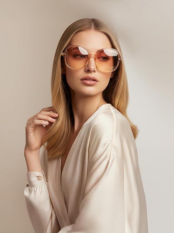 IDEE 100% UV protected sunglasses for Women | Size- Large | Shape- Square | Model- IDS2701C4SG