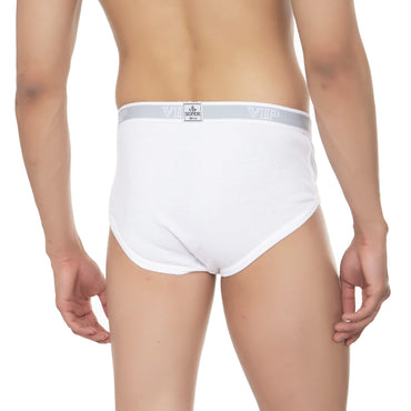 VIP Mens Cotton Brief Pack of 1 (SIGNOR_WHITE)