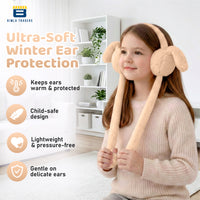 Bimla Traders Kids Premium Plush Bunny Earmuffs – Ultra-Soft, Windproof Ear Warmers with Animated Moving Ears