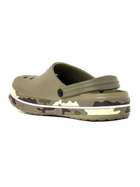 Khadim's Pro Olive Green Washable Clog Sandal for Men