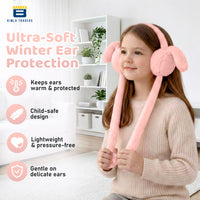 Bimla Traders Kids Premium Plush Bunny Earmuffs – Ultra-Soft, Windproof Ear Warmers with Animated Moving Ears