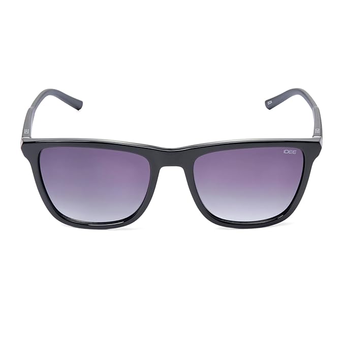 IDEE 100% Uv Protected Sunglasses For Men|Size- Large|Shape- Square|Model- Idso211C2Sg, Black
