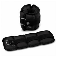 Btag Solid Neoprene Ankle & Wrist Weights | Adjustable Strap | Unisex Leg & Arm Weight Cuffs for Gym, Workout & Training.