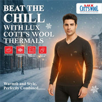 Lux Cottswool Men's Thermal Top and Lower Set