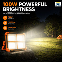 Bimla Traders Rechargeable Solar Emergency Light for Home | Bright, Reliable Power Backup Anytime | Floor Light for Indoor & Outdoor Use