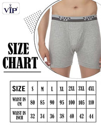 VIP Ultra Men's 100% Ribbed Cotton Long Underwear - Pack of 1 (Assorted)