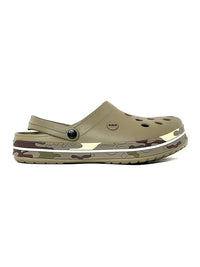 Khadim's Pro Olive Green Washable Clog Sandal for Men