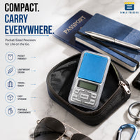 Btag Ultra-Precision Digital Pocket Weighing Scale | Premium Mini Jewellery & Gold Weight Machine | Compact Portable Design.