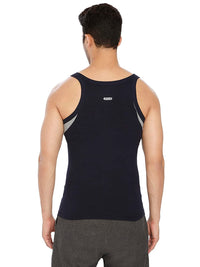 Lux Xylo Cotton Men's Round Neck Sleeveles Vest - Assorted (999)