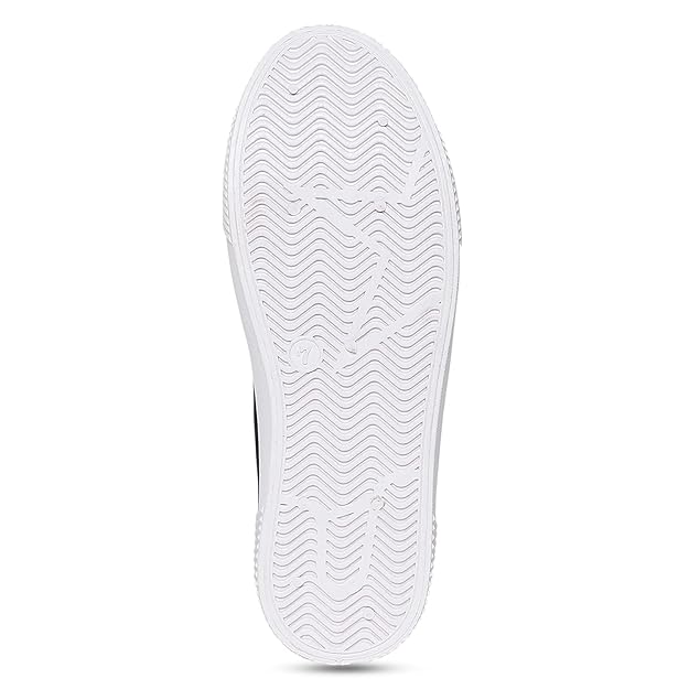 Pro by Khadim's Men's Canvas Navy Sneakers