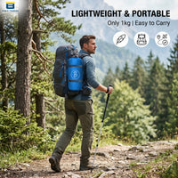 Bimla Traders Sleeping Bag for Camping & Travel | Regular Size Lightweight Sleeping Bag (1kg) | Comfortable, Easy to Carry & Store. Pack of 1