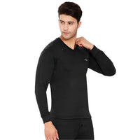 Lux Cottswool Men's Cotton V Neck Thermal Top