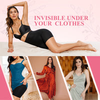 Bimla Traders High Waist Tummy Control Shapewear Shorts | Tummy Tucker| Seamless Body Shaper | Shorts Under Dress | Comfortable | Breathable | Free Size 35 to 75 KG | Skin