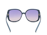IRUS Uv Protected Sunglasses For Women | Size- Large | Shape- Square | Model- Irs1213C3Sg, Blue
