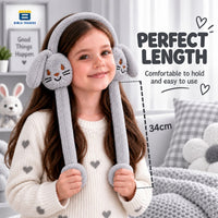 Bimla Traders Kids Premium Plush Bunny Earmuffs – Ultra-Soft, Windproof Ear Warmers with Animated Moving Ears