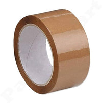 CRAE Brown Packaging Cello Tape For Office, Home and E-Commerce Packing | 100M |