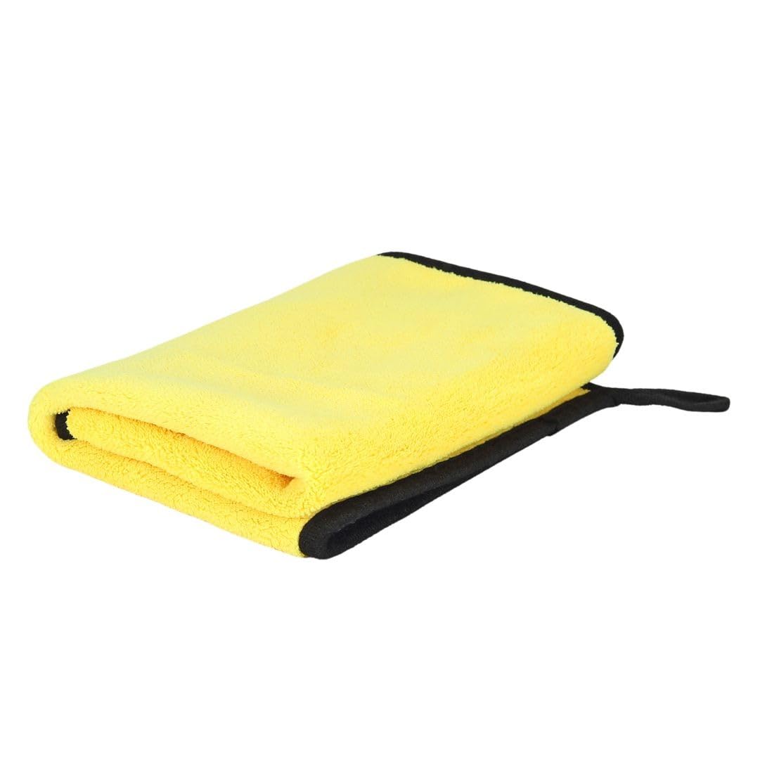 Bimla Traders Microfiber Cleaning Cloth| Highly Absorbent,Lint and Streak Free, Multi-Purpose Wash Cloth for Kitchen,Car,Window,Stainless Steel (Pack of 3)