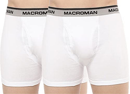 MacroMan Men's Cotton Outer Elastic Trunk's (Pack of 2)