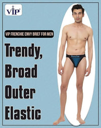 VIP Cotton Frenchie Envy Brief For Men - Pack Of 1 (Assorted)