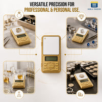 Btag Ultra-Precision Digital Pocket Weighing Scale | Premium Mini Jewellery & Gold Weight Machine | Compact Portable Design.