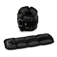 Btag Solid Neoprene Ankle & Wrist Weights | Adjustable Strap | Unisex Leg & Arm Weight Cuffs for Gym, Workout & Training.