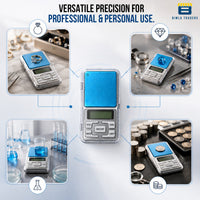 Btag Ultra-Precision Digital Pocket Weighing Scale | Premium Mini Jewellery & Gold Weight Machine | Compact Portable Design.