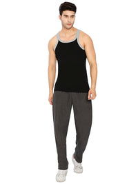 Lux Xylo Cotton Men's Round Neck Sleeveles Vest - Assorted (333)