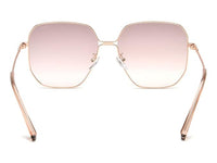IRUS 100% UV protected sunglasses for Women | Size- Large | Shape- Square | Model- IRS1138C3SG (Shiny Light Gold)